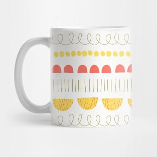 Collage In Horizontal Rows Mug